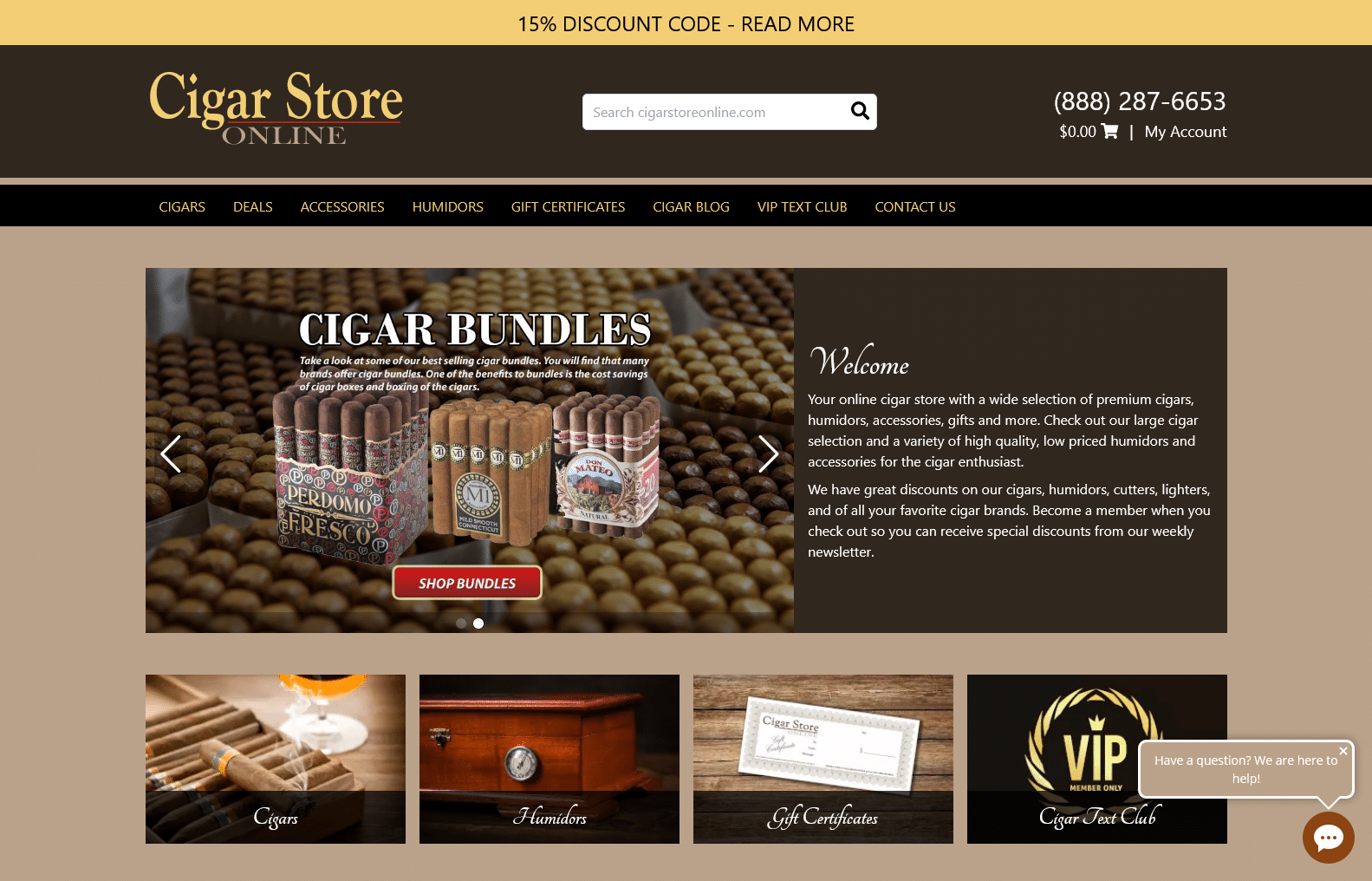 Cigar Store Online