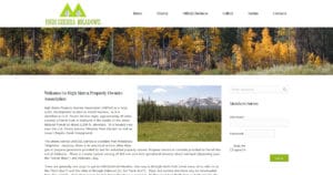 High Sierra Property Owners Association
