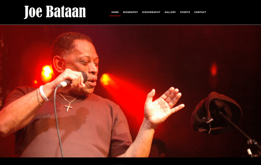Joe Bataan Official website
